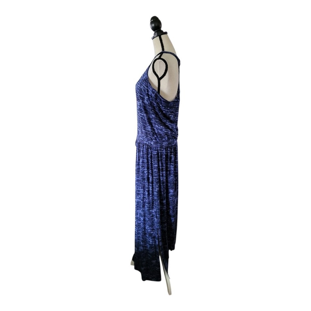 Athleta Cressida Maxi Dress Size L Racer back‎ Tank Maxi Built in Bra - Picture 4 of 7